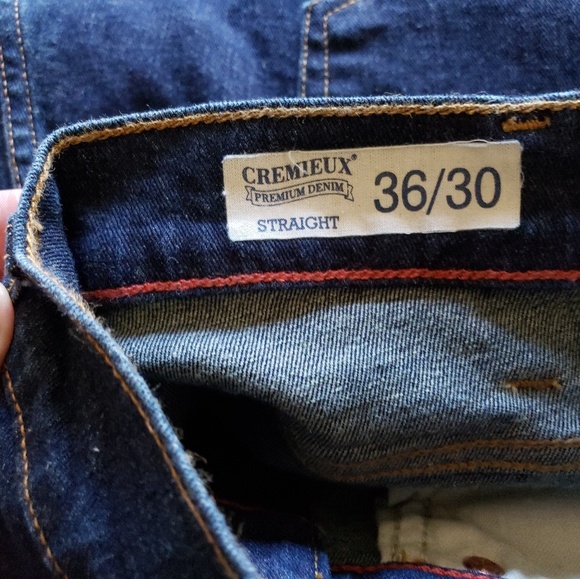 *** Sold *** David Cremieux Straight Leg 36x30 - Picture 5 of 5